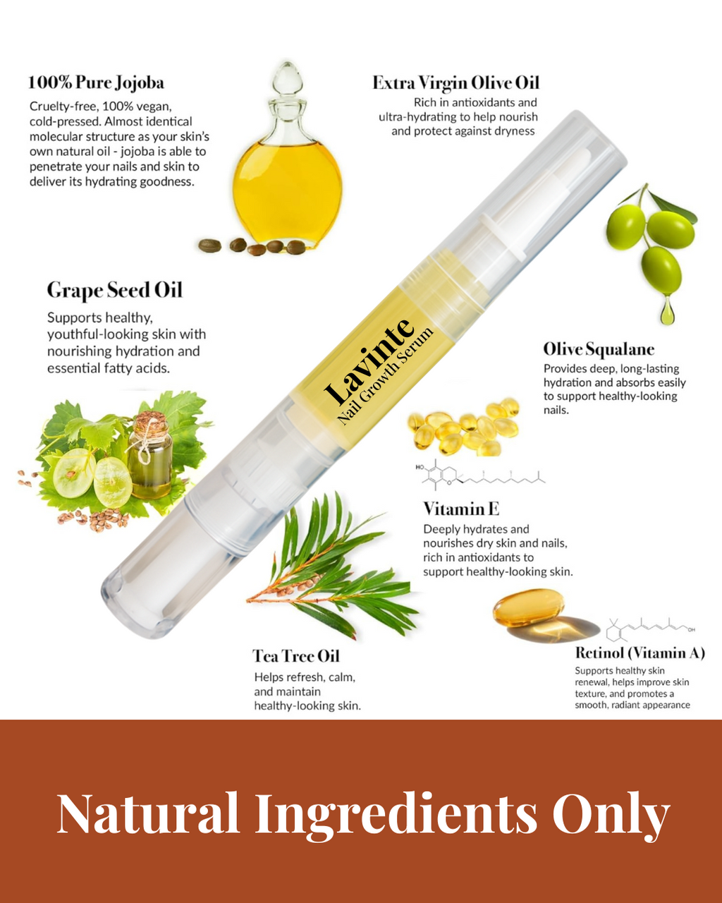 Nail Growth Serum For Healthier & Longer Nails