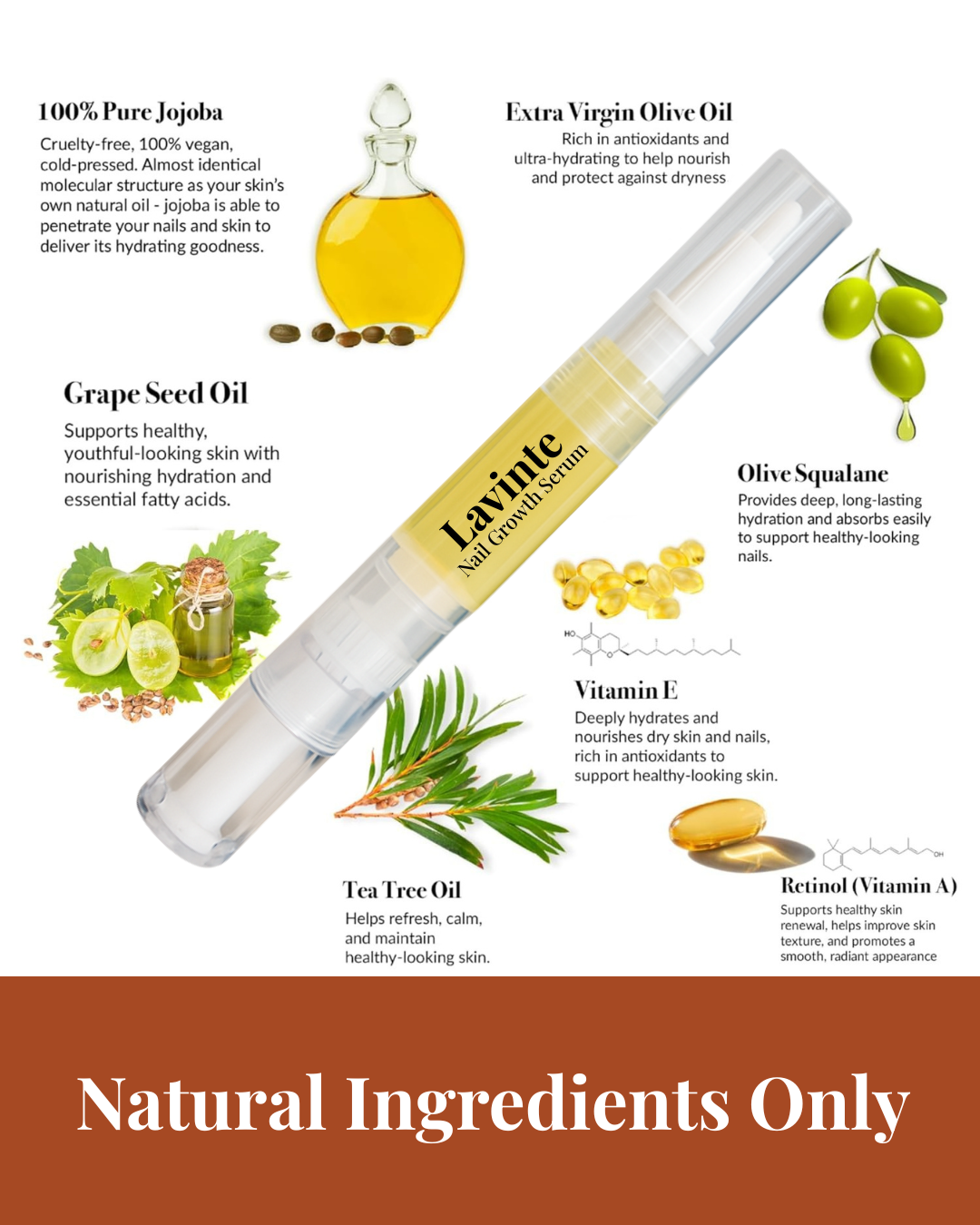 Nail Growth Serum- Advanced Botanical Formula